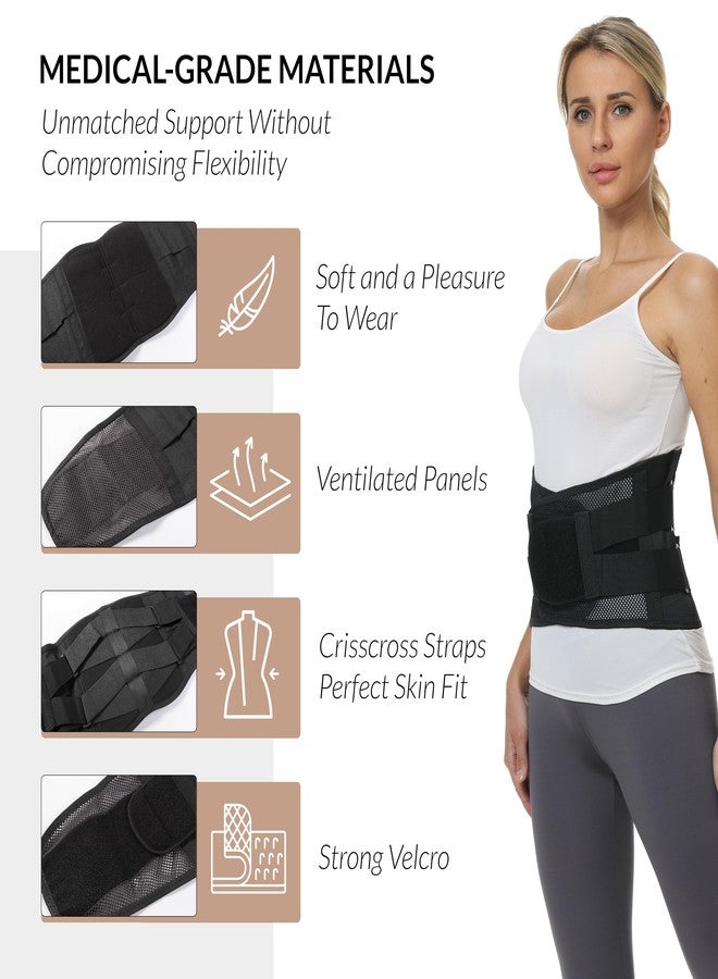 NeoTech Care men women faja para hombre mujer espalda weight corset workout plus hernia supporting kidney vest compression orthopaedic sciatica scoliosis spine elastic sport body shaper extra large hook and loo... - Image 3