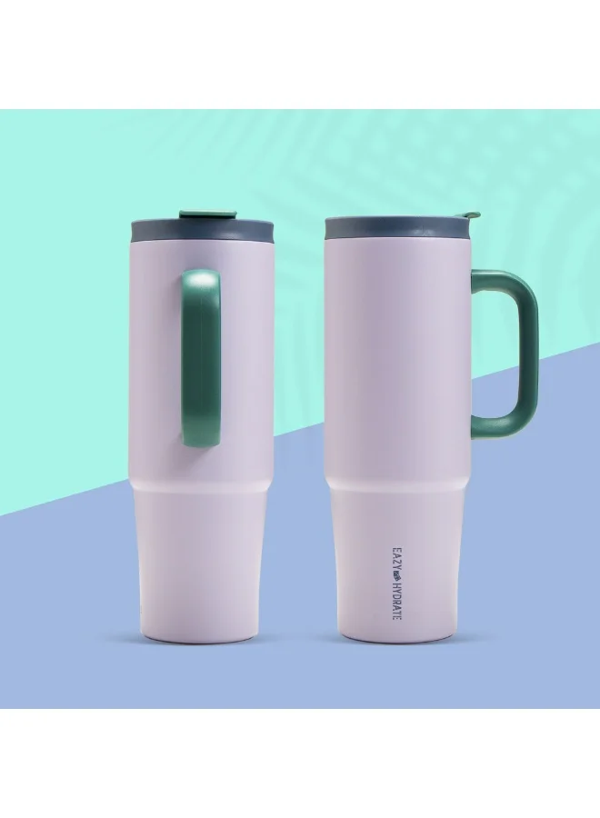Eazy Kids Eazy Kids Insulated Travel Tumbler, 900ml White