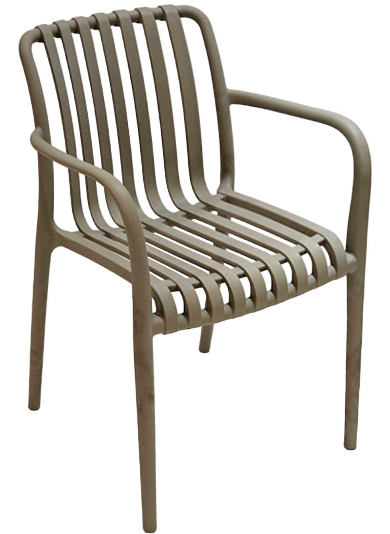 Living - Set of 2 piece Stackable outdoor modern hotel plastic restaurant dining chair chairs for events coffee shop - Image 1