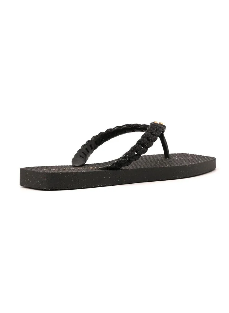 Carmen Steffens  Flip-Flops Black Shine for Women | Best Price UAE