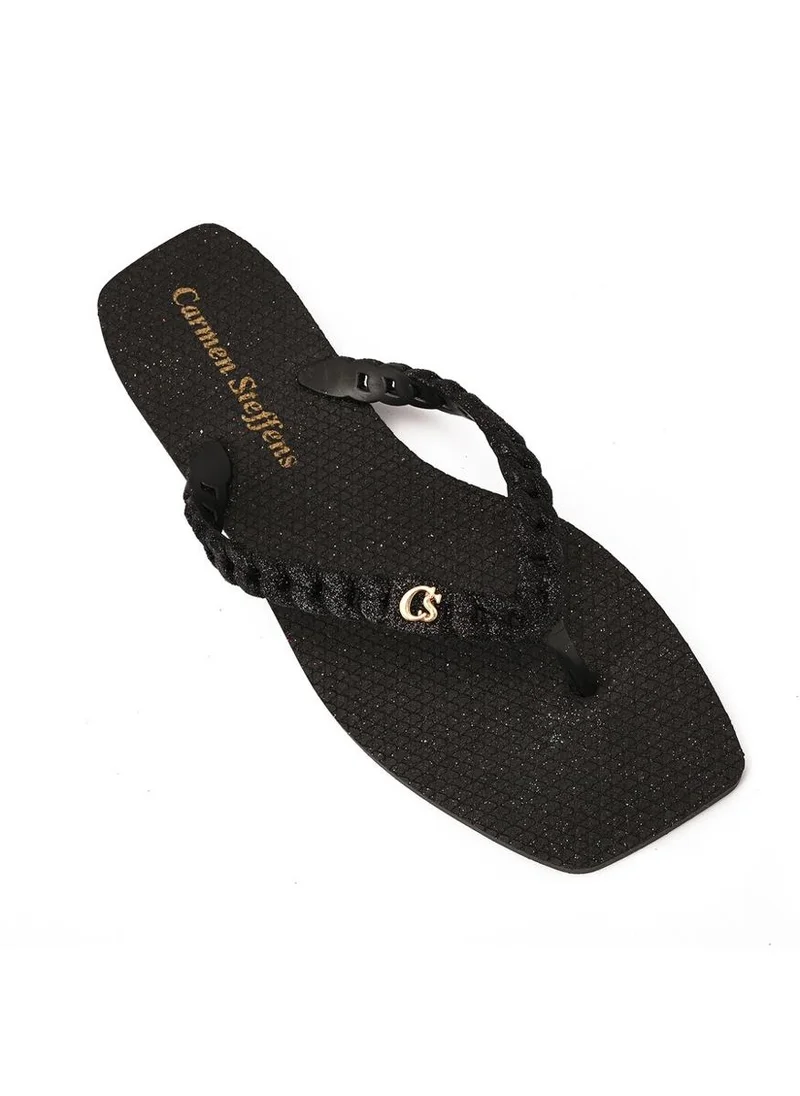 Flip-Flops Black Shine