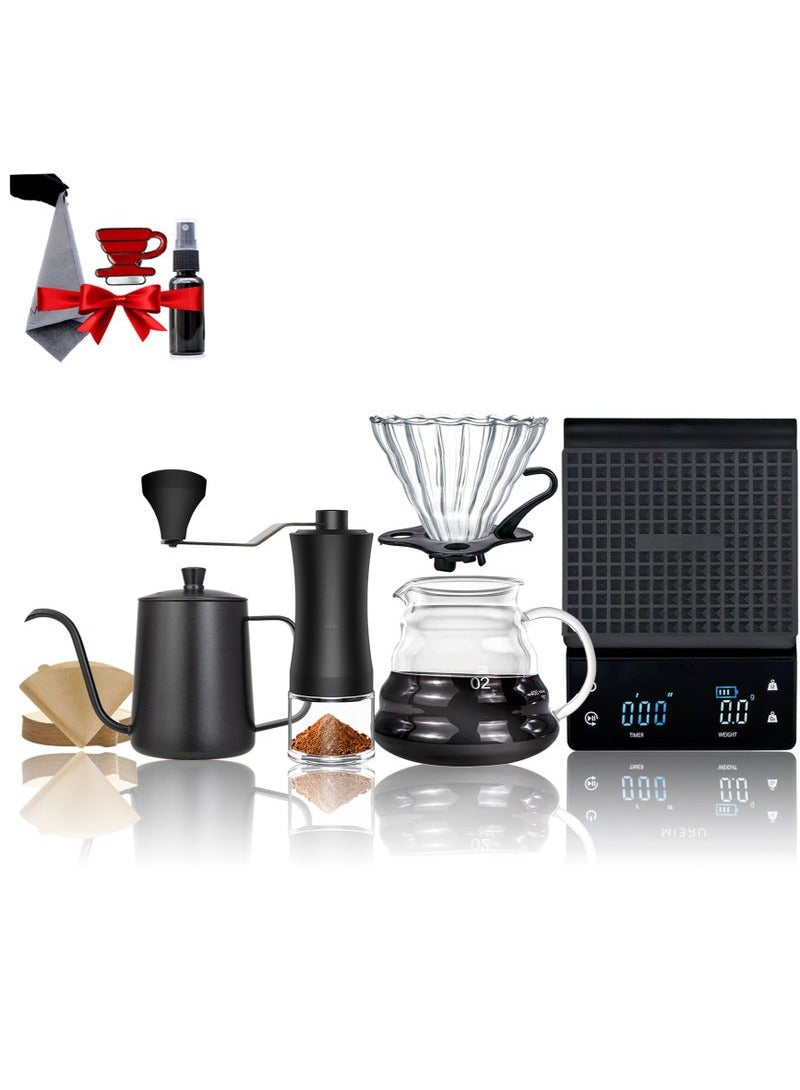 إج مجموعة قهوة مقطرة V60 بكج من 9 قطع قهوة مختصة - Image 1