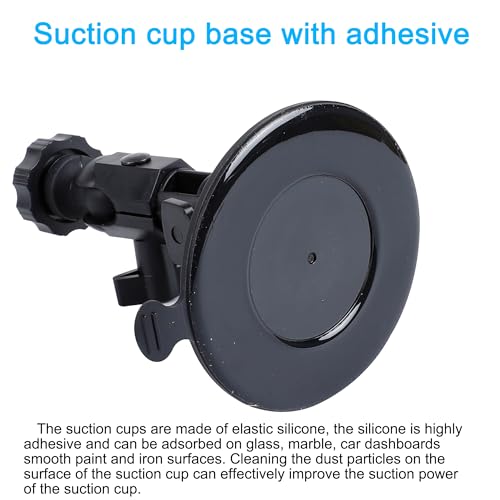 PellKing Suction Cup Mount for DJI Osmo Pocket 3,Car Windshield Window Dash Holder Kit with Expansion Adapter Accessories for DJI OSMO Pocket 3 Camera - Image 2