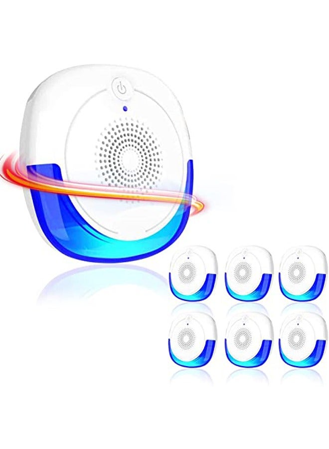 general Ultrasonic Pest Repeller 6 Pack Pest Repellent Ultrasonic Plug in Pest Reject for Insect Roach Mice Spider Ant Bug Mosquito Mouse Repellent Indoor