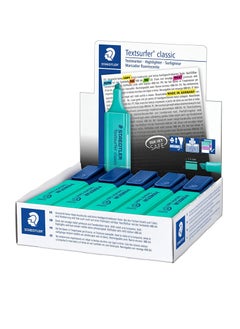 STAEDTLER 10-Piece Textsurfer Highlighter Dark Green 