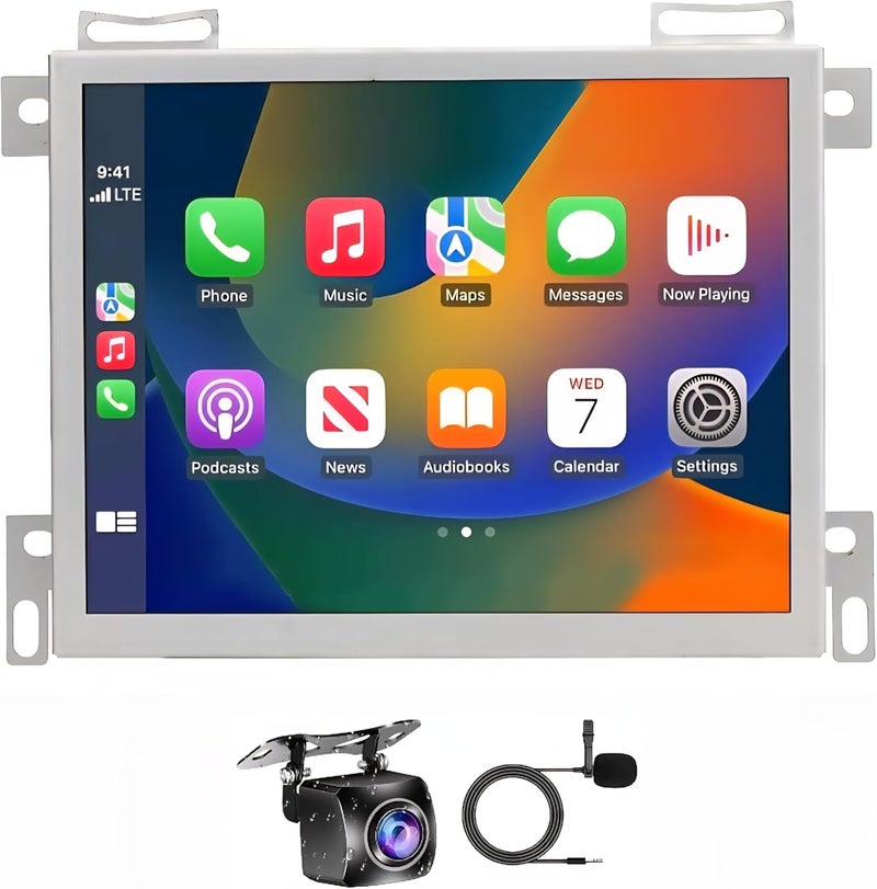 Vierex Fit Dodge Charger Car Stereo, Dodge Challenger Android Screen 8.4 Inch 2015-2021, CarPlay, Android Auto, WiFi, GPS Navigation, HD Backup Camera (4GB RAM 32GB ROM Carplay) - Image 1