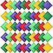 Jerify 72 Pcs Mini Bean Bags for Kids Bulk Mini Colorful Cornhole Bean Bags for Tossing Children Family Adults Outdoor Yard Games for Sports Outdoor Party Game Supplies 24 x 24 InchBright Colors - Image 2