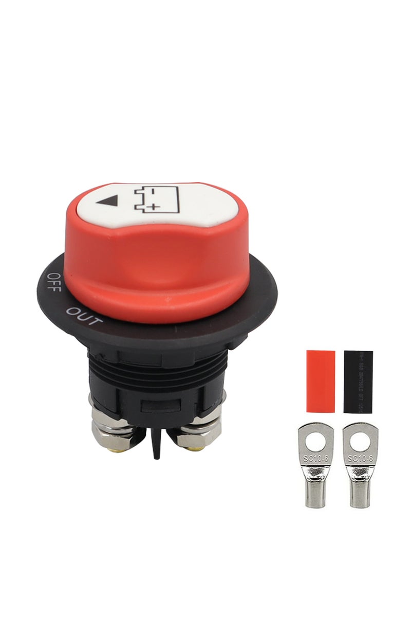 إيروريكس مفتاح اختيار عازل بطارية 100 أمبير، 50 أمبير، 100 أمبير، 200 أمبير للقوارب، مفتاح فصل رئيسي للبطارية