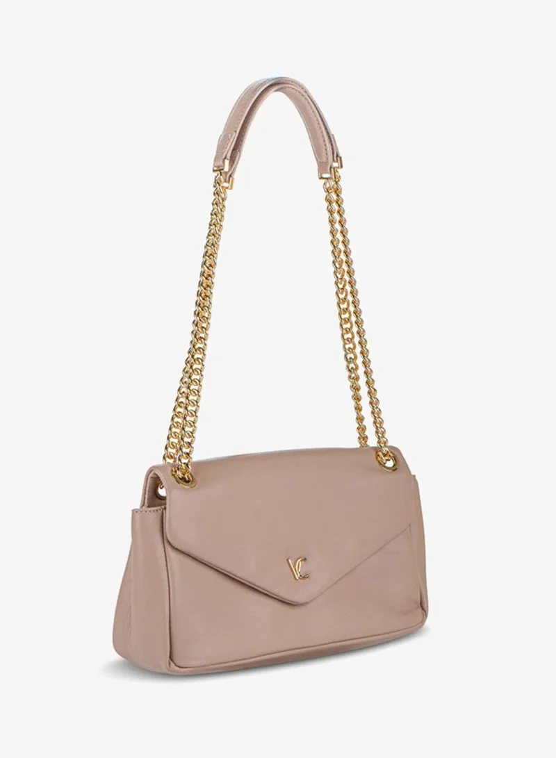 Vincci Women Quilted Shoulder Bag With Chain detail