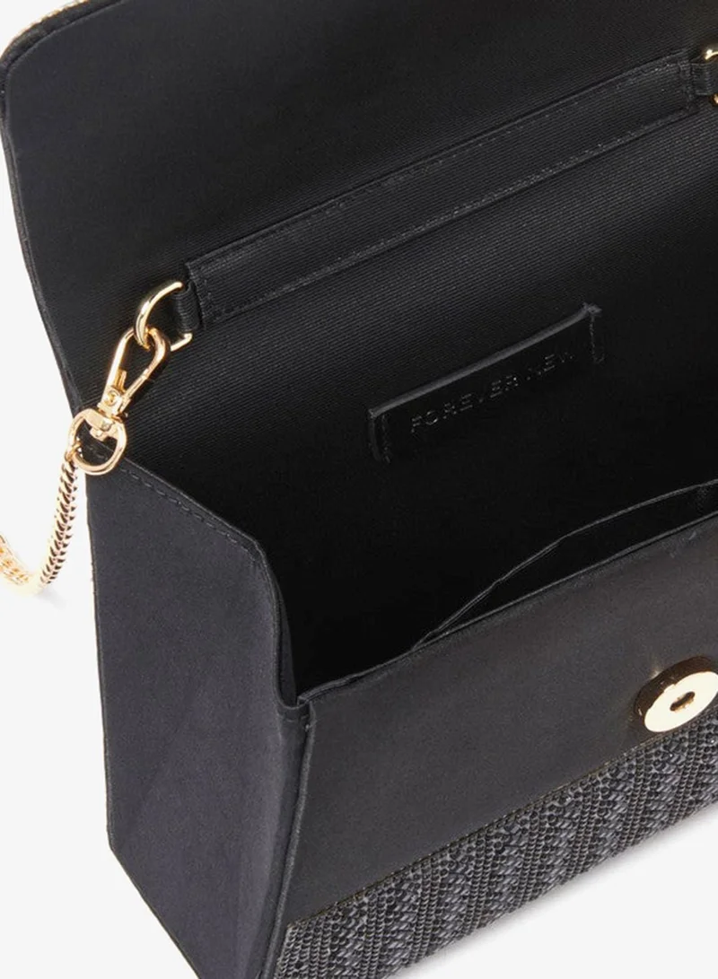 Forever New  SELINA Signature Embellished Mini Top Handle Bag for Women | Best Price UAE