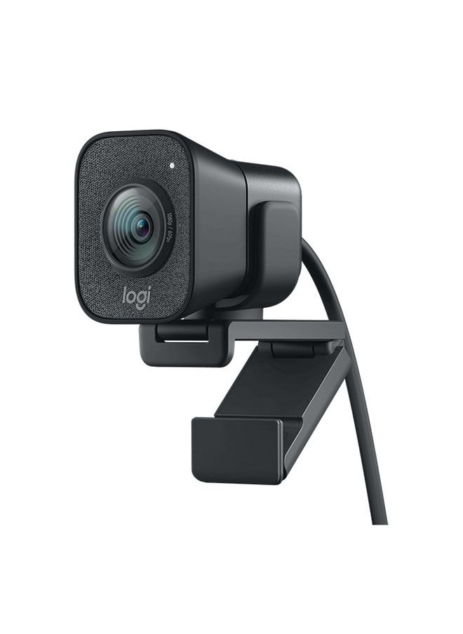 Generic - Logitech StreamCam Full HD 1080P / 60fps Auto Focus USB-C / Type-C Port Live Broadcast Gaming Webcam, Built-in Microphone (Black) - Image 1
