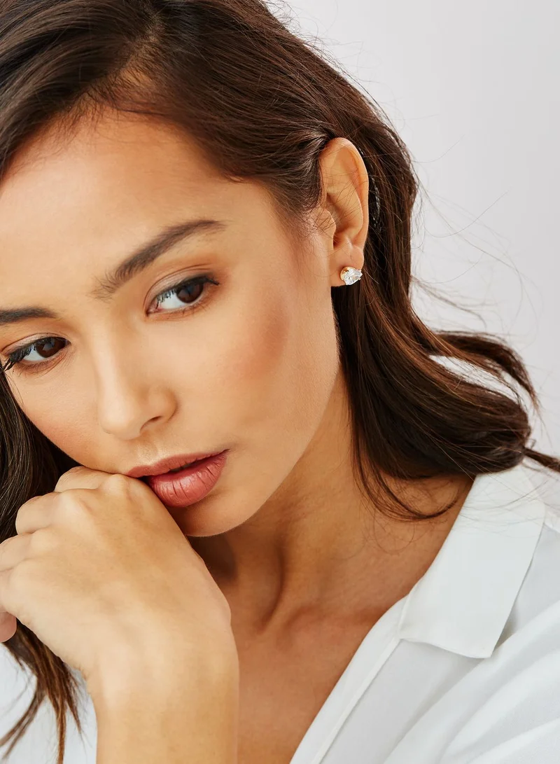 FOREVER 21 Multipack Stone Stud Earrings