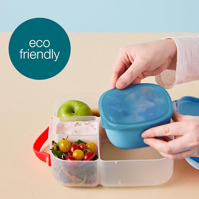 b.box Lunch Tub - Forest Color, Silicone Storage for Bento & Lunch Box - Image 5