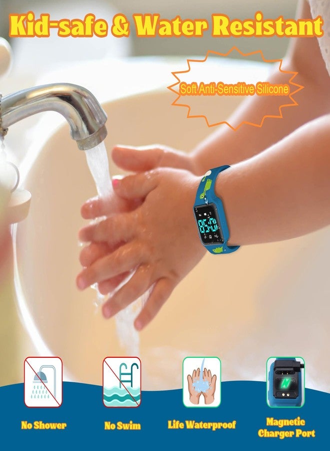 VTAIGE Toddler Potty Training Set – Potty Training Watch with Musical/Vibration Alerts, Fun Board Book, Progress Chart & Reward Stickers – Interactive Toilet Learning Kit for Boys and Girls Ages 2-6 - Image 5