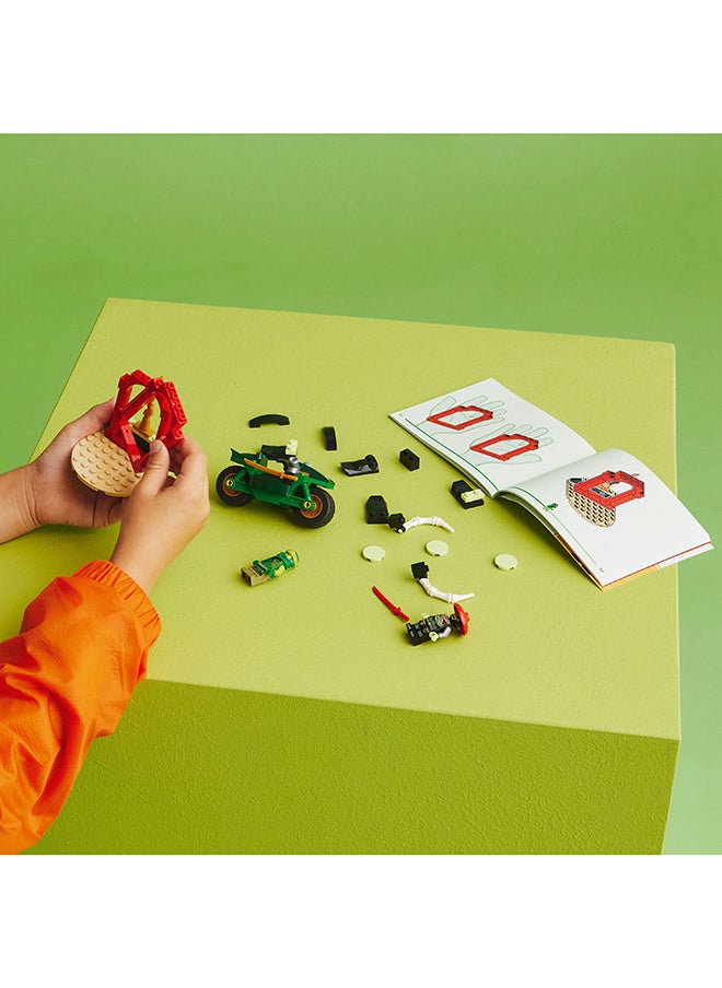 LEGO - Ninjago Lloyd’S Ninja Street Bike Beginner Building Toy Set; Gift Idea For Kids Aged 4+, Featuring A Motorcycle And Lloyd And Bone Guard Minifigures (64 Pieces) 71788 - Image 1