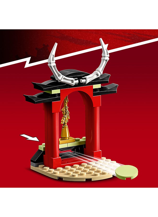 LEGO - Ninjago Lloyd’S Ninja Street Bike Beginner Building Toy Set; Gift Idea For Kids Aged 4+, Featuring A Motorcycle And Lloyd And Bone Guard Minifigures (64 Pieces) 71788 - Image 1