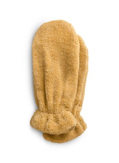 mushie Bath Mitt 2-Pack Fall Yellow  - Image 1