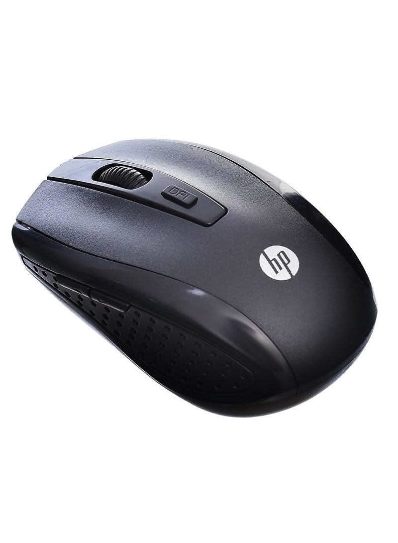 HP Wireless Mouse H7500 , 2.4GHz Mouse 1200 DPI , distance up to 15 m , battery changes with energy-efficient engineering , optical - black H7500 - Image 3