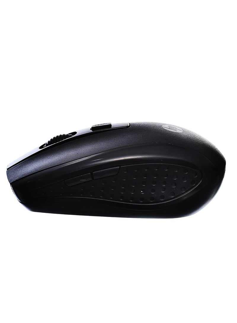 HP Wireless Mouse H7500 , 2.4GHz Mouse 1200 DPI , distance up to 15 m , battery changes with energy-efficient engineering , optical - black H7500 - Image 2