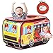 Cecailin Pop Up Tent for KidsFood Truck Play TentLarge Easy to Organize Lemonade Stand for KidsFood Truck ToyBirthday Gift for Girls BoysCan Be Played with by 23 Kids - Image 2
