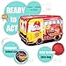 Cecailin Pop Up Tent for KidsFood Truck Play TentLarge Easy to Organize Lemonade Stand for KidsFood Truck ToyBirthday Gift for Girls BoysCan Be Played with by 23 Kids - Image 4