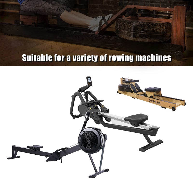 Andacar Rowing Machine Cover for Concept 2 Rowing Machine Waterproof Rower Cover Dustproof Fitness Equipment Protective Cover - 95" LÃ—24" WÃ—40" H, Black - Image 2