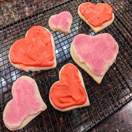 Maykito Heart Cookie Cutter Set-6 Pieces in Gratuated Size-Stainless Steel - Image 3