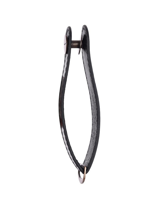Scudo Genuine Leather Key Organizer/Keyring for Neat Storage of Multiple Keys - Tuscany (Black) - Image 4