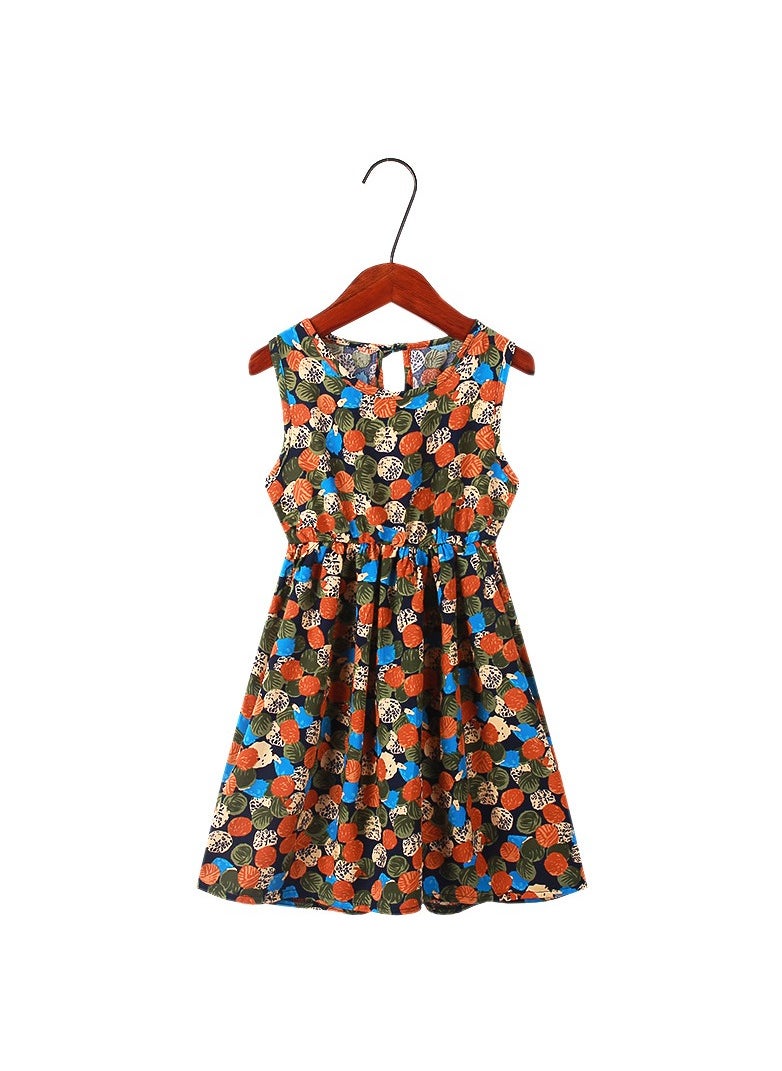 KUYING New Sleeveless Fashion Dress 