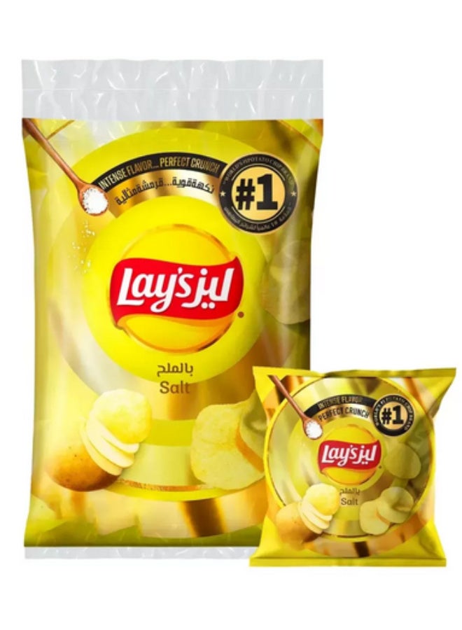 Lays Salt Crunchy Potato Chips- 21X12gms - Image 2