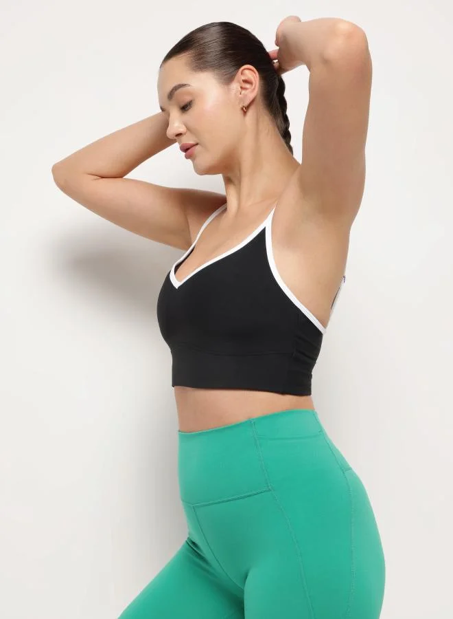 ZAECY Sweetheart Sports Bra – Night Empyrean Black