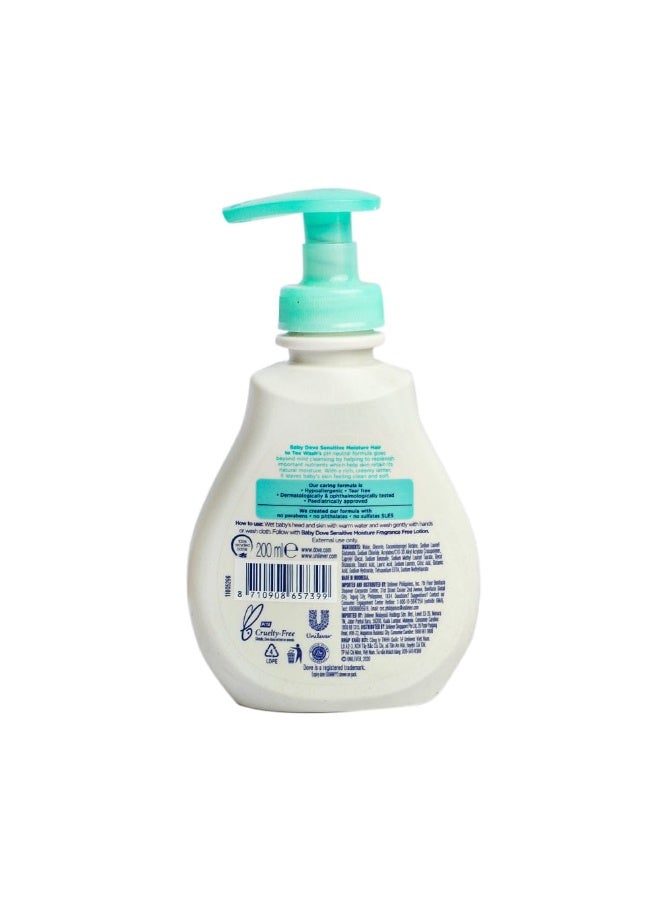 Baby Dove Sensitive Moisture Hair to Toe Baby Wash - Image 2