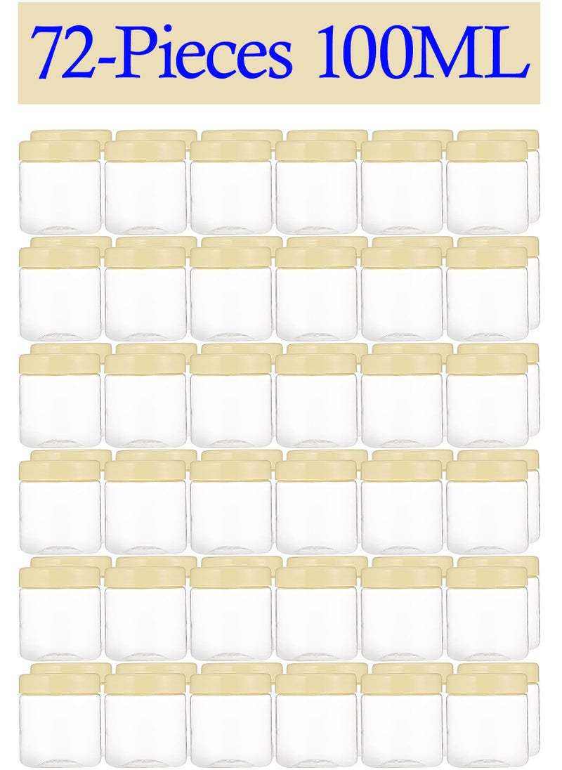 Sunpet 72-Piece Plastic Spice Storage Jar 100ML  - Image 1