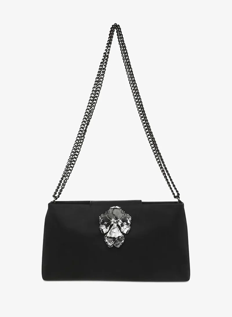 ستيف مادن Bmondo Black & Gunmetal Women's Shoulder Bag