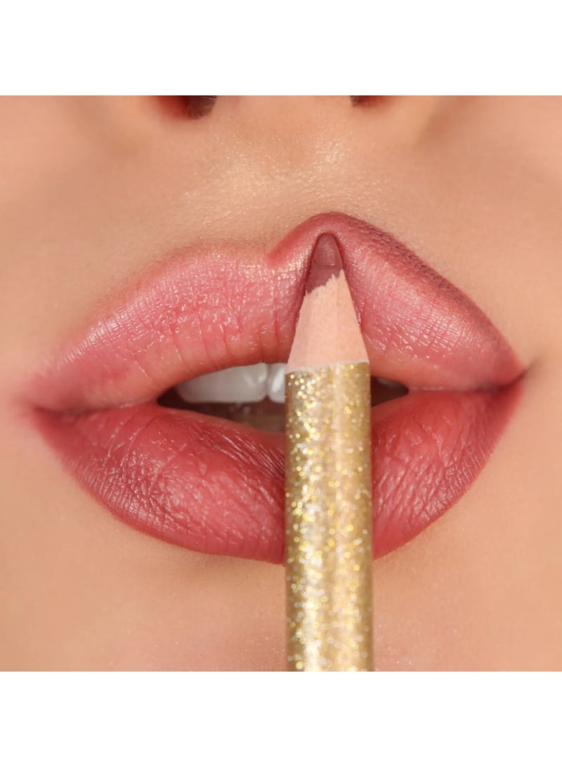 بي بيرفيكت قلم تحديد الشفاه بي بيرفكت مسز جلام مسز كيسز - دريم ليبس، لون وردي غامق، 10 غرام - Image 2