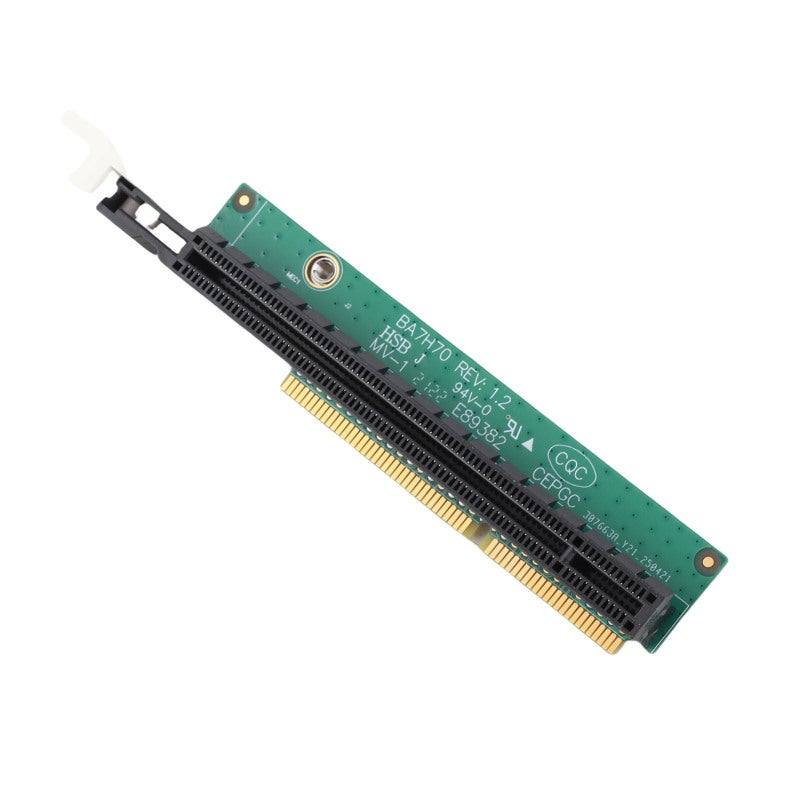 محول بطاقة رسومات PCI E، مصنوع من مواد لوحة دائرة مطبوعة وحديد، رايزر PCI E16 قابل للربط والاستخدام مباشرة - بطاقة توسيع PCI E16 ذات أداء مستقر لأجهزة سطح المكتب من سلسلة ThinkCentre M920q، M920x، M910x، M720q، P330 Tiny5 - Image 3