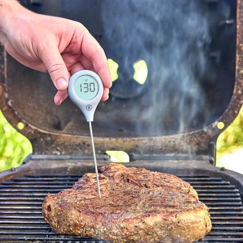 ThermoWorks ThermoPop 2 — Best Value Instant Read Thermometer - Cayenne Pepper Red - Image 3