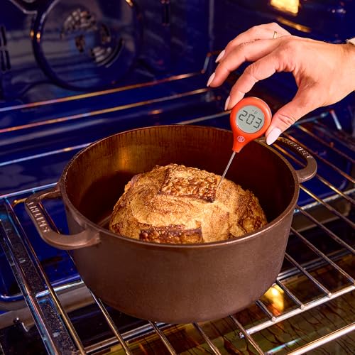 ThermoWorks ThermoPop 2 — Best Value Instant Read Thermometer - Cayenne Pepper Red - Image 2