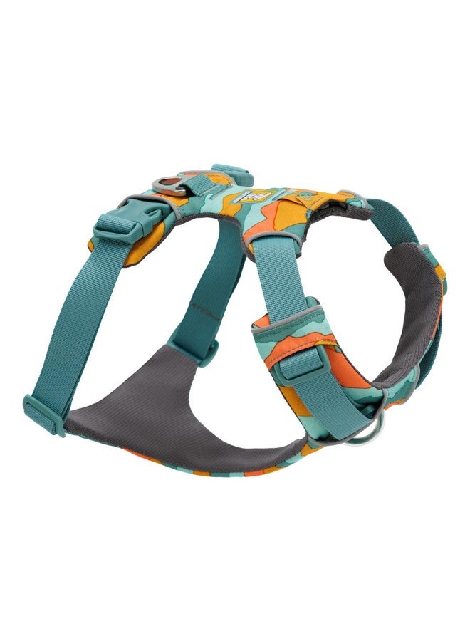 راف وير Ruffwear، حزام كلاب Front Range، حزام يومي مبطن ناعم عاكس مع مشابك مقود مزدوجة، قابل للتعديل وخفيف الوزن مناسب للتدريب أو المشي لجميع الكلاب، جبال الربيع، متوسط - Image 3