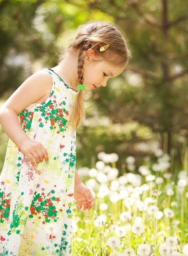 Dream Loom Hair Ties for Kids, 100pcs Small Rubber Hair Bands Elastic Ponytail Holders, Tiny Soft Hair Ties for Baby Toddlers Girls Hair Accessories Multicolor - Image 2