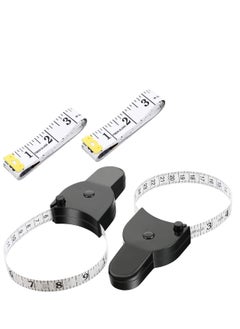 Y&D Body Measuring Tape 60 Inch Measure, Tailor Retract Ergonomic Design Tapes and Soft Measure for Measurement 4 Pcs  - Image 1