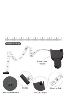 Y&D Body Measuring Tape 60 Inch Measure, Tailor Retract Ergonomic Design Tapes and Soft Measure for Measurement 4 Pcs  - Image 4
