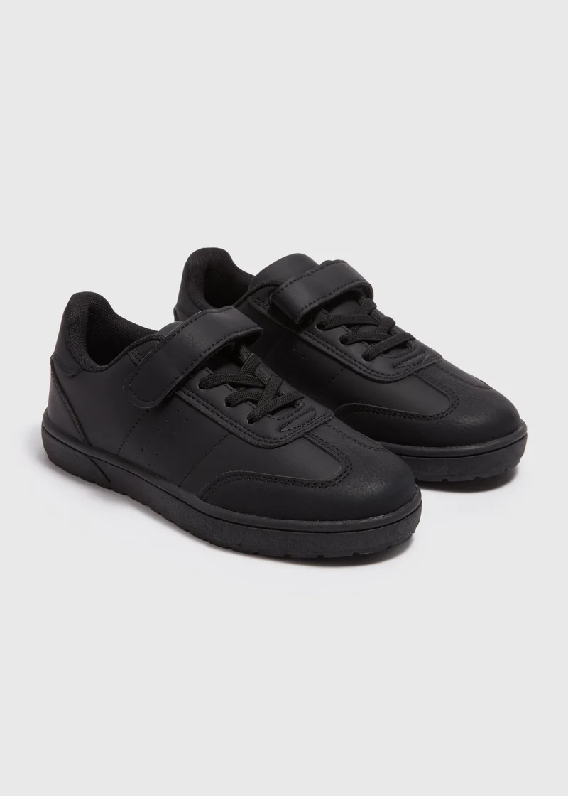 ماتلان Boys Black School Trainers