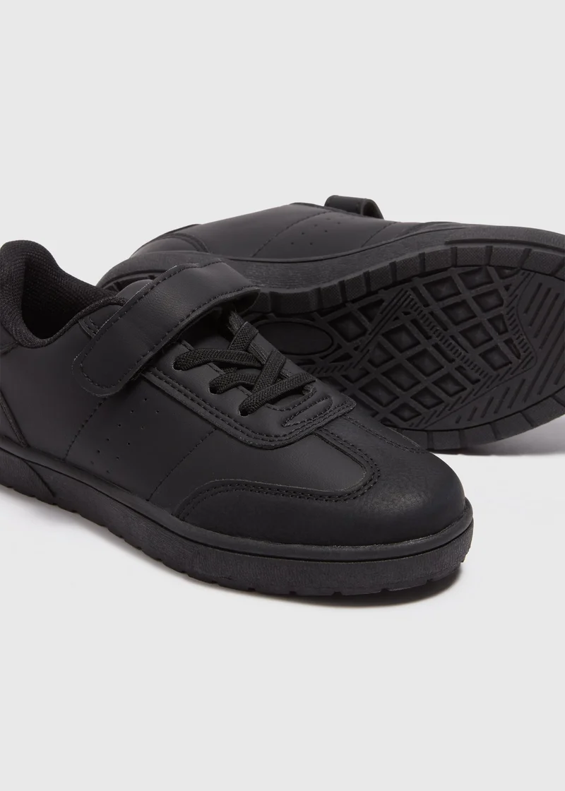 ماتلان Boys Black School Trainers