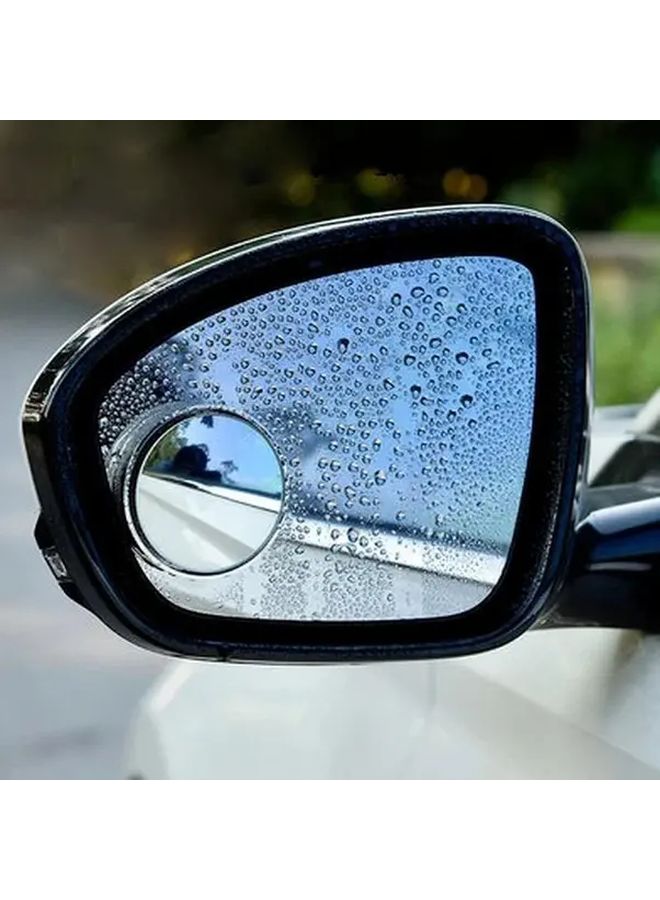 2pcs Black Wide Angle Convex Rear View Mirrors Blind Spot For Car Truck SUV - Image 3
