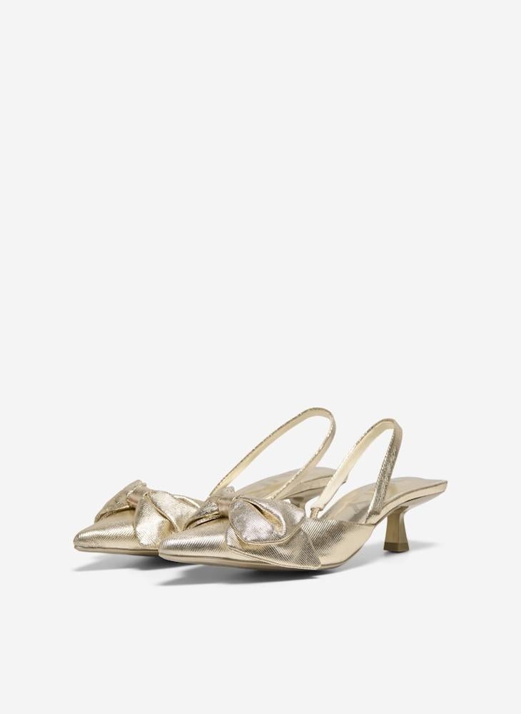 ONLY Onlcoco-6 Bow Slingback Pumps  - Image 3