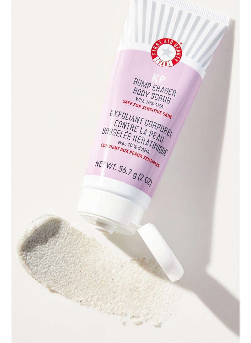 فيرست إيد بيوتي مقشر الجسم سريع المفعول  مصنوع من مقشرات كيميائية وفيزيائية تزيل النتوءات الجافة والخشنة لتكشف عن بشرة بمظهر أكثر صحة وتشعر بالنعومة بشكل استثنائي - Image 2