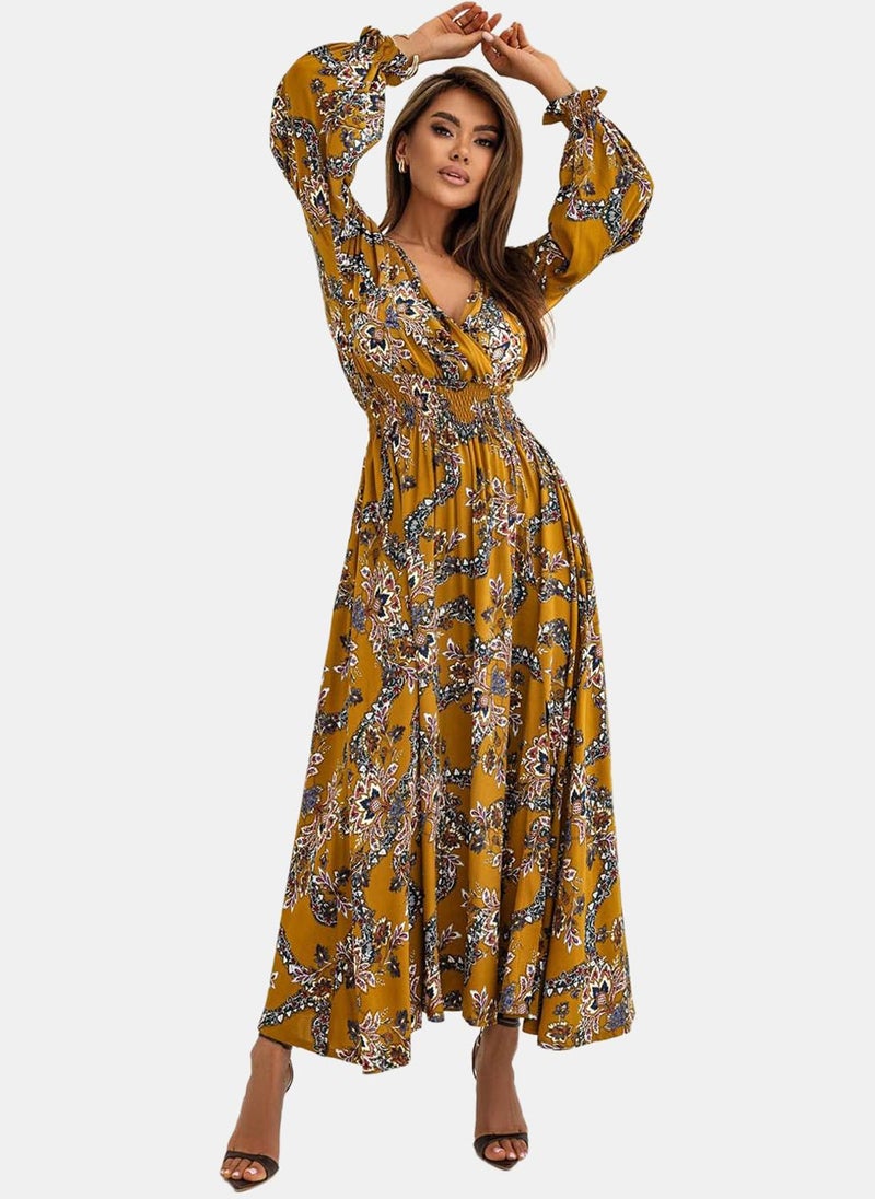 YUNIQEE Floral Print Maxi Dress  - Image 3