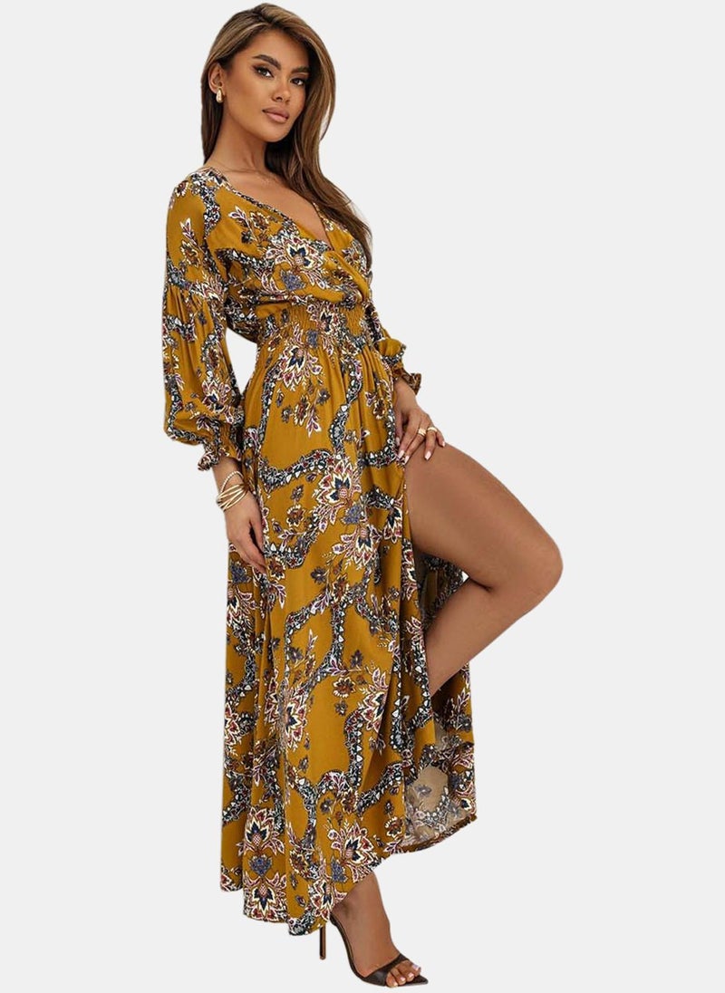 YUNIQEE Floral Print Maxi Dress  - Image 5