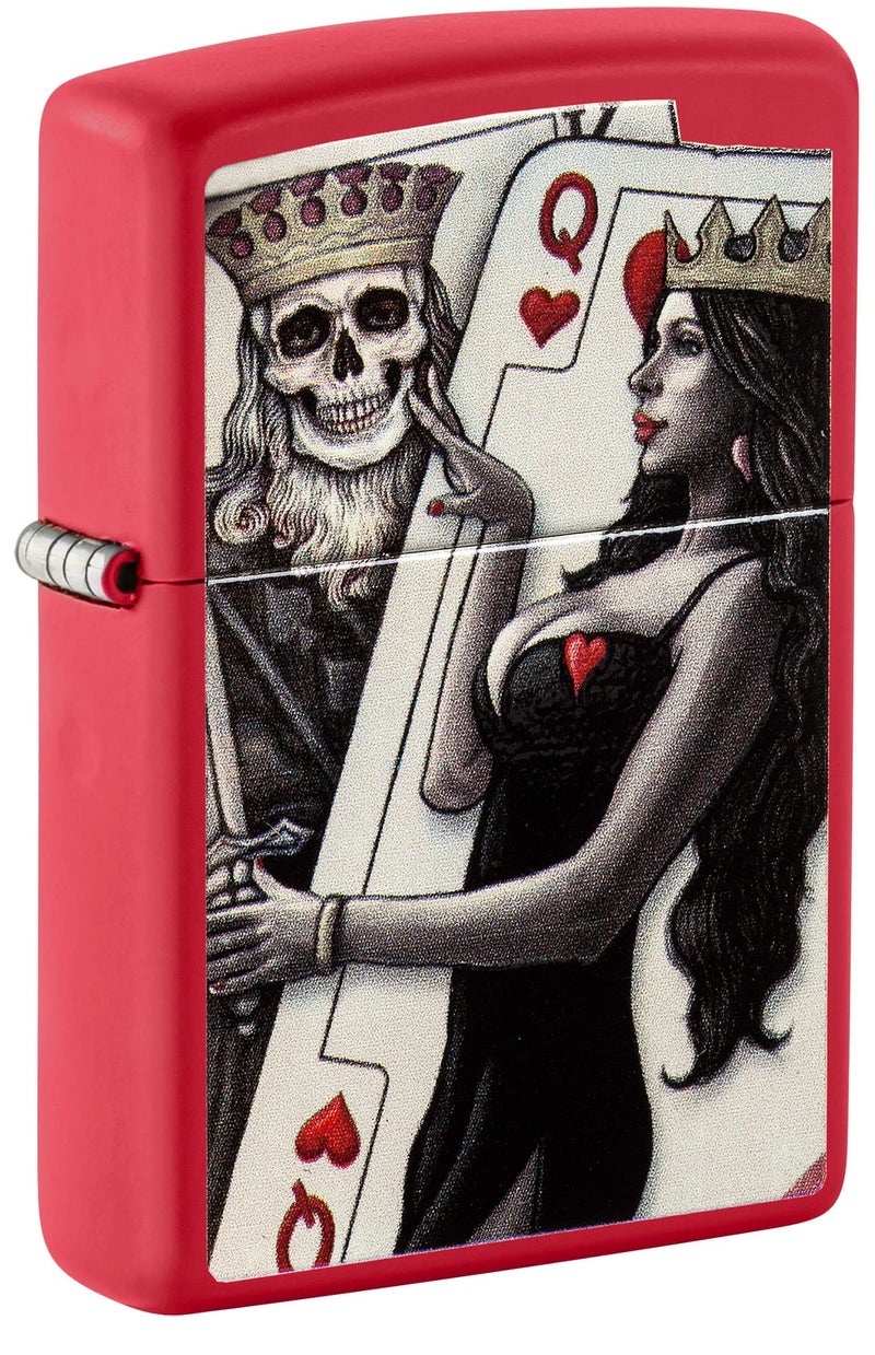 Zippo زيبو سكول كينج كوين بيوتي ريد مات - Image 1